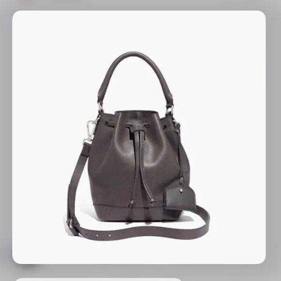 Madewell 100%Leather Bucket Bag